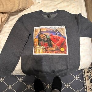 Brand New Charcoal T-Pain “On Top Of The Covers” Album Sweatshirt